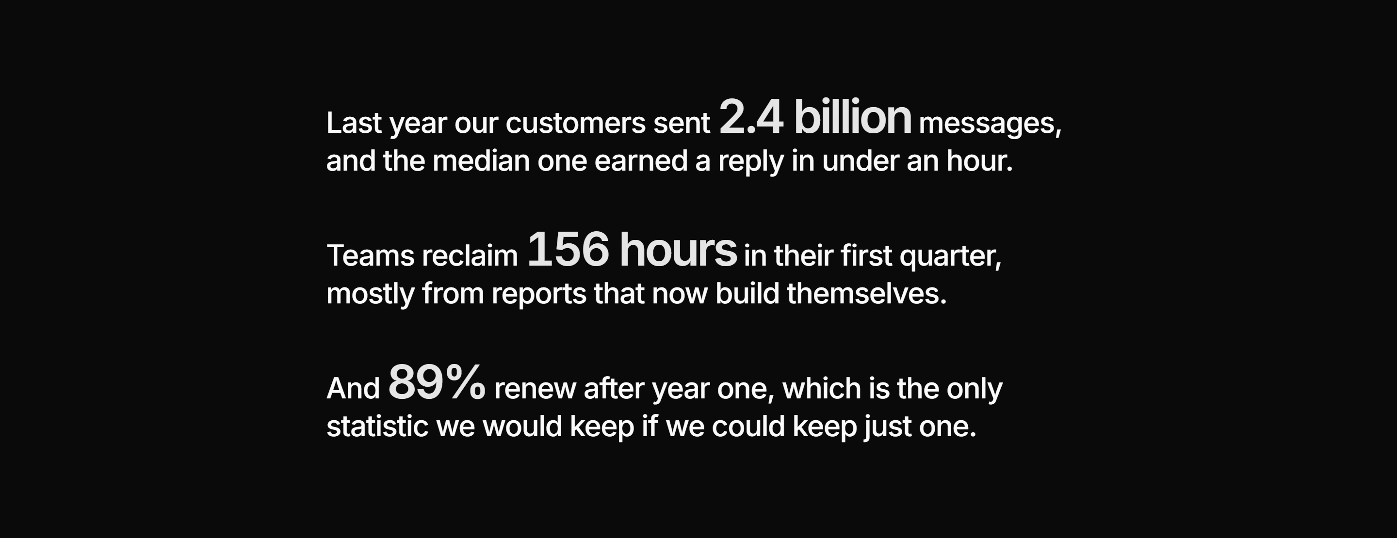 Marketing Stat: Text Stat Sentences