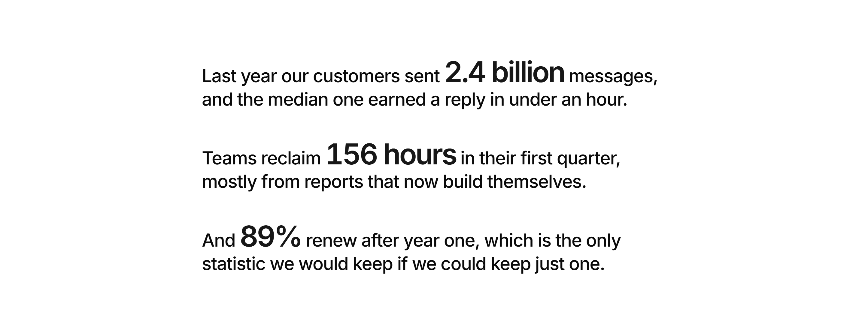 Marketing Stat: Text Stat Sentences