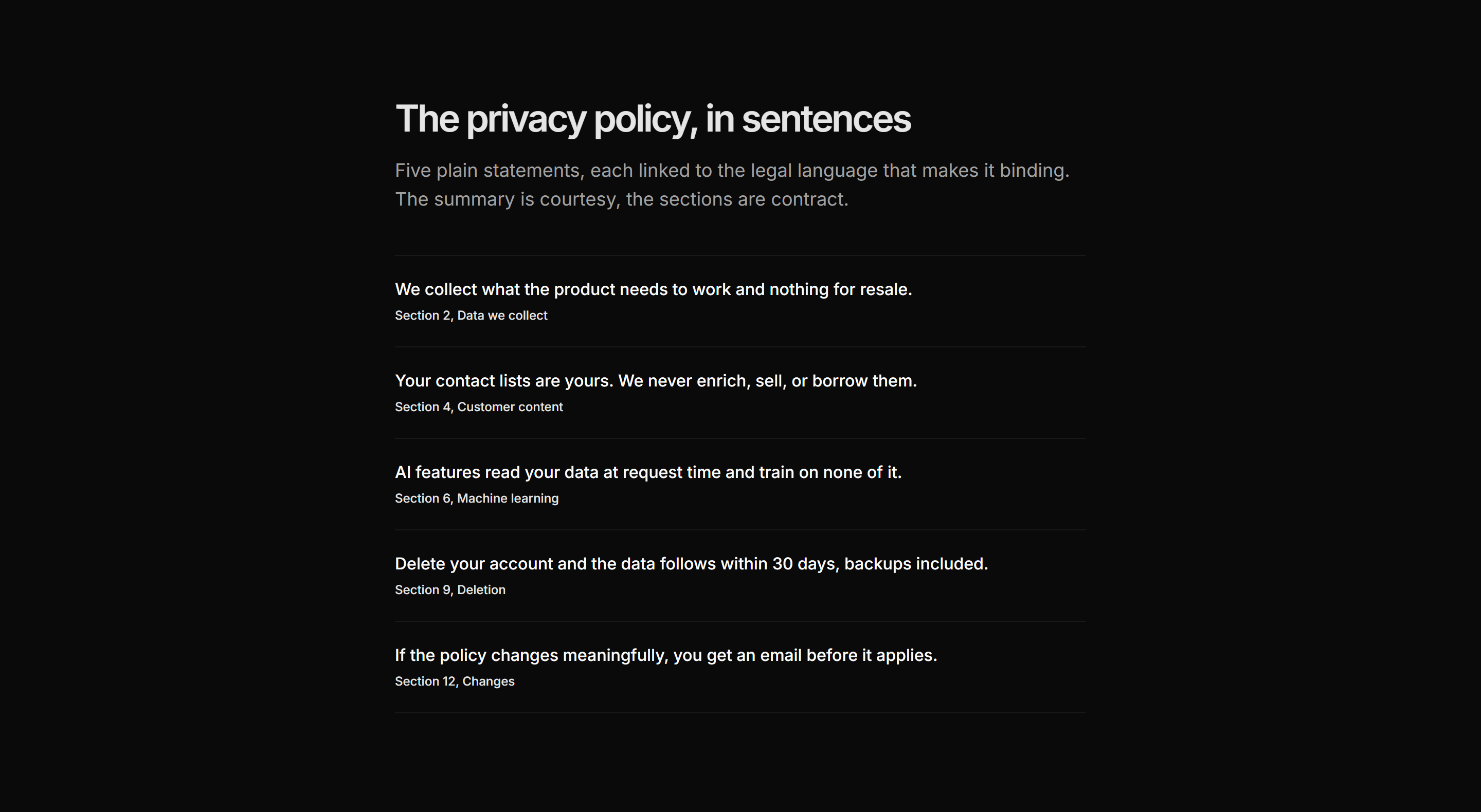 Marketing Trust and Security: Plain Language Privacy