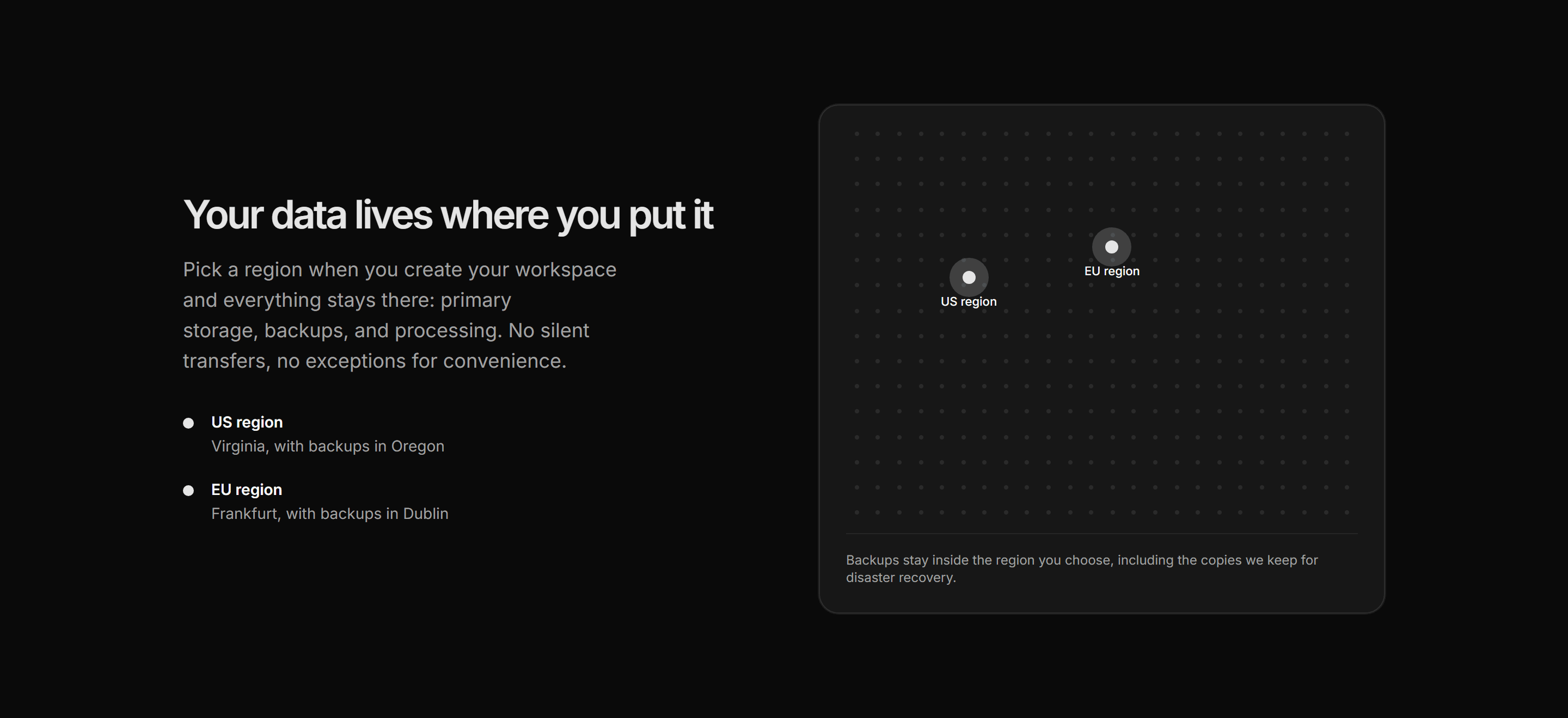 Marketing Trust and Security: Residency Map Dots