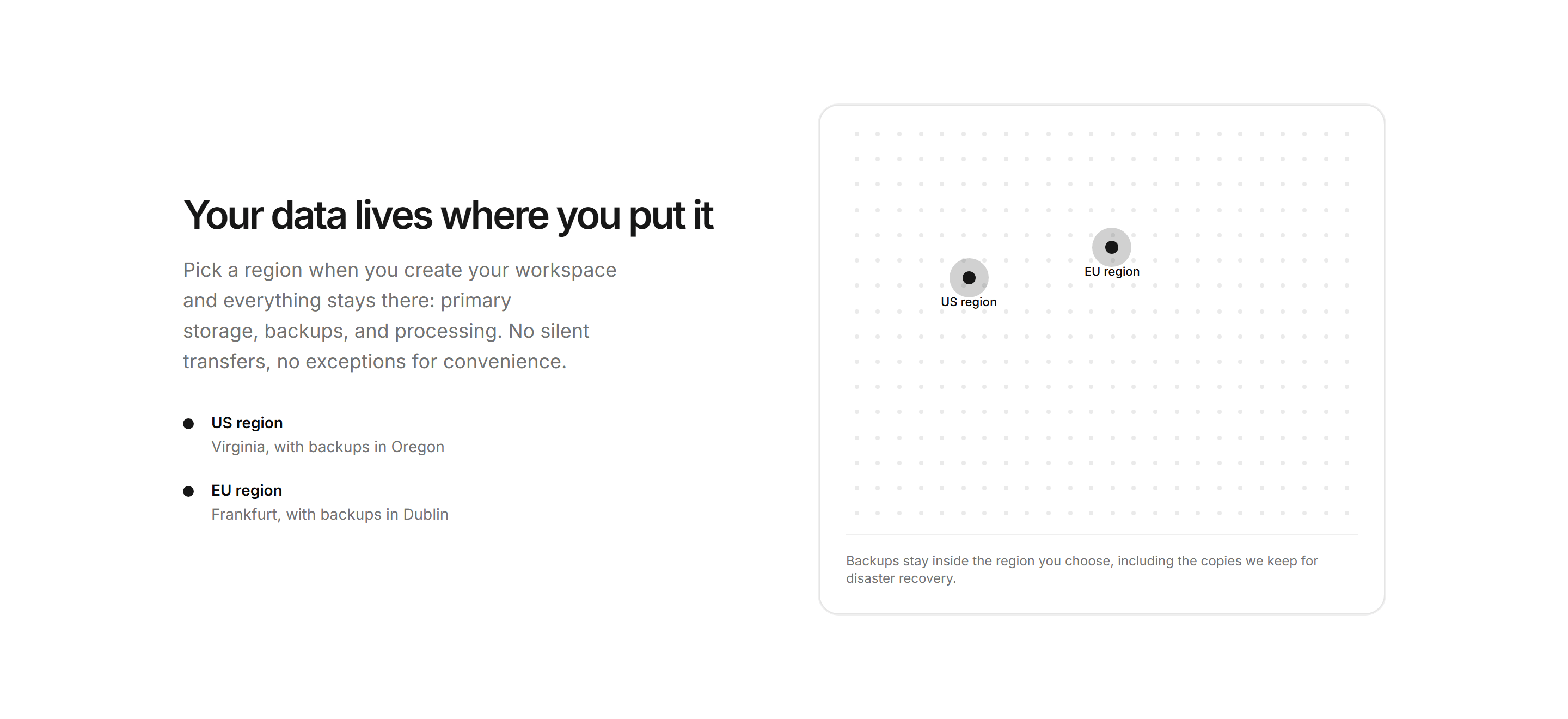Marketing Trust and Security: Residency Map Dots