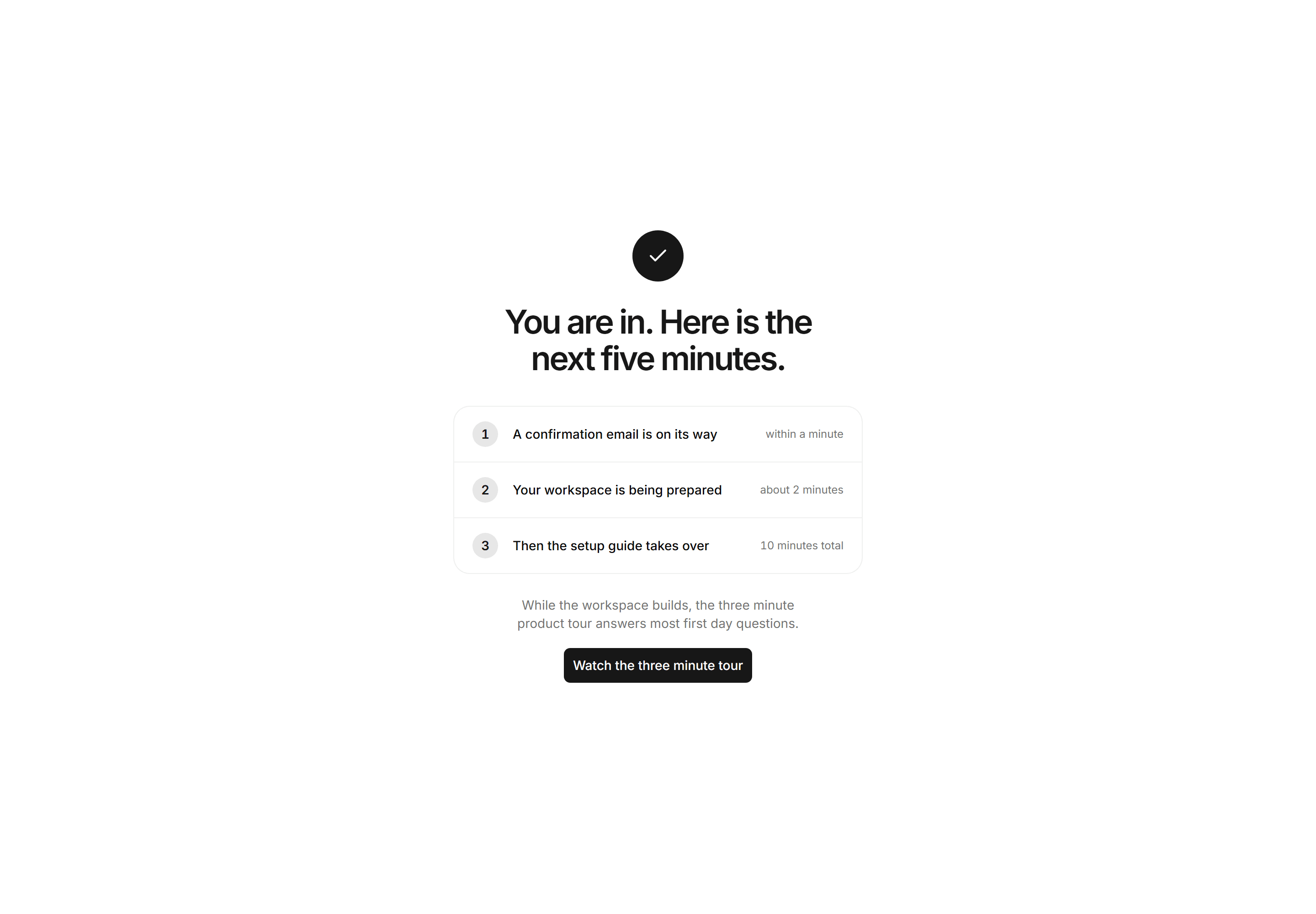 Marketing Utility Page: Thank You Page