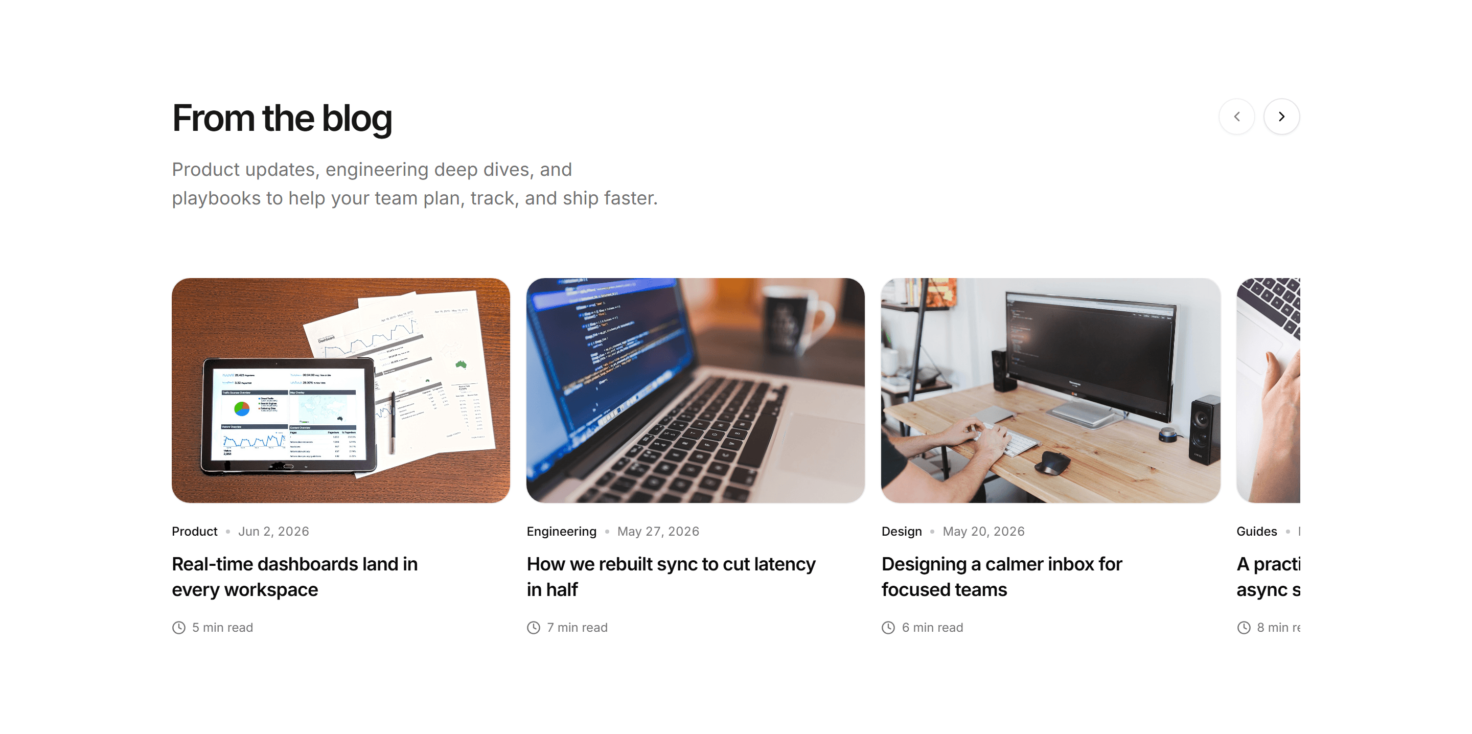 Blog block