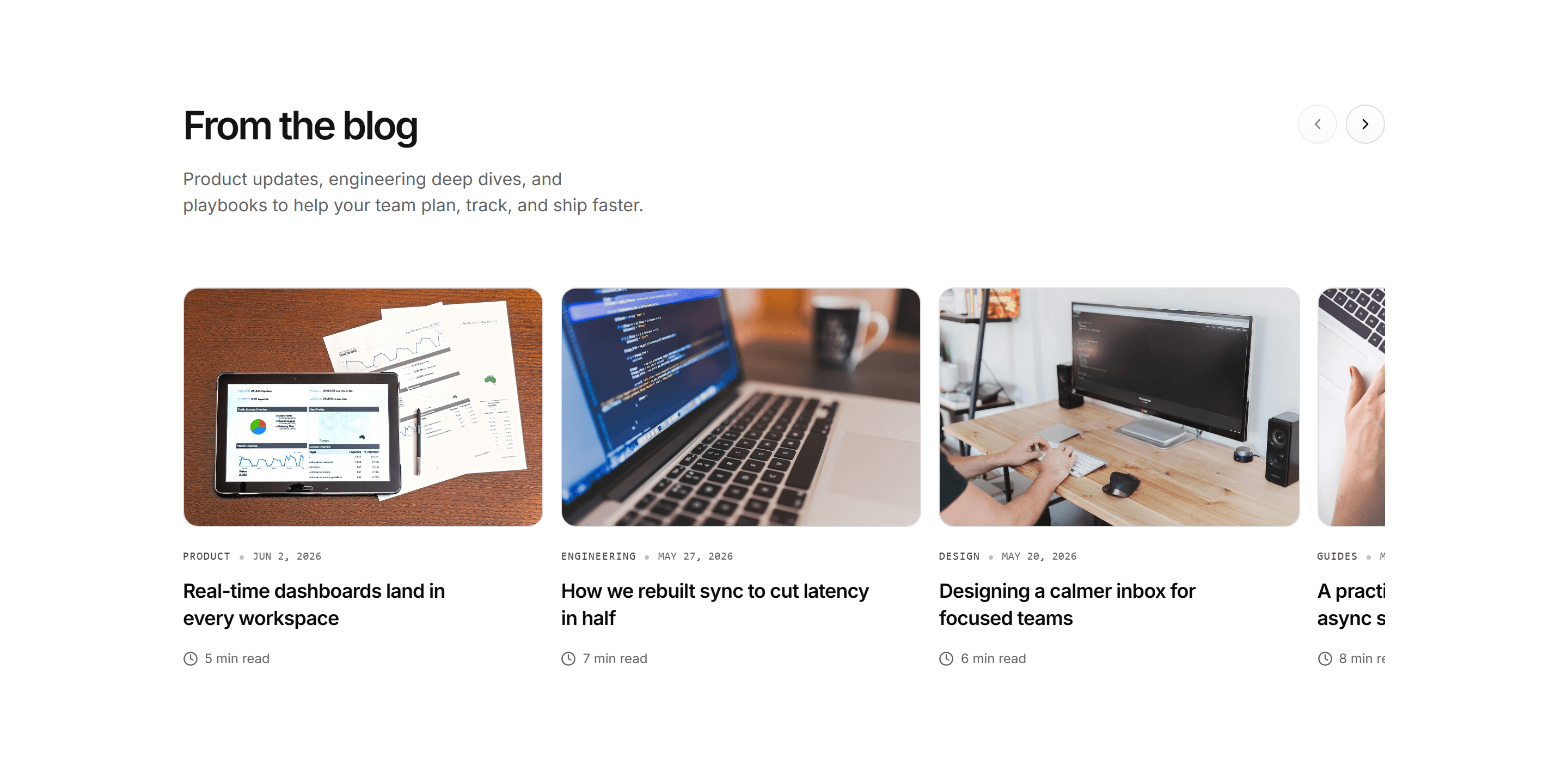 Blog block