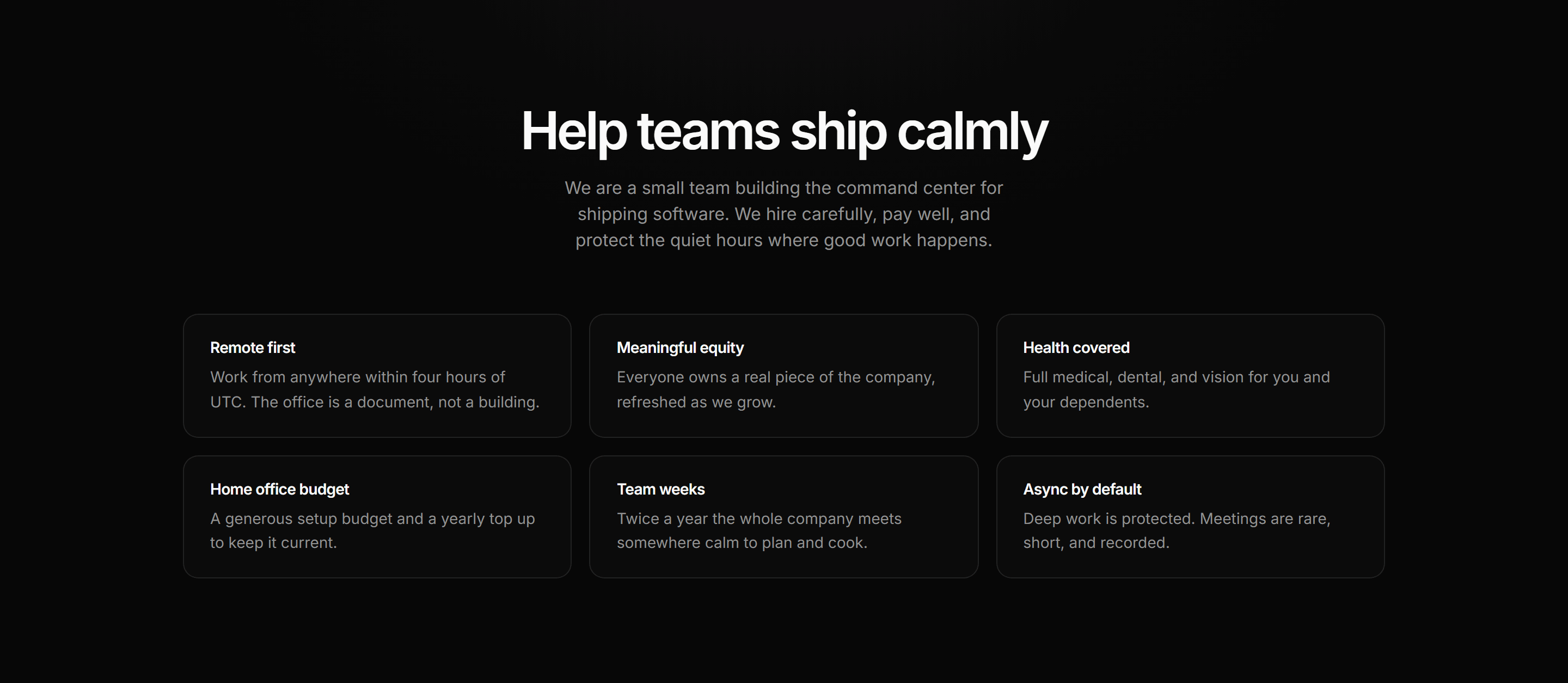 Modern SaaS Career: Hiring Intro Benefits