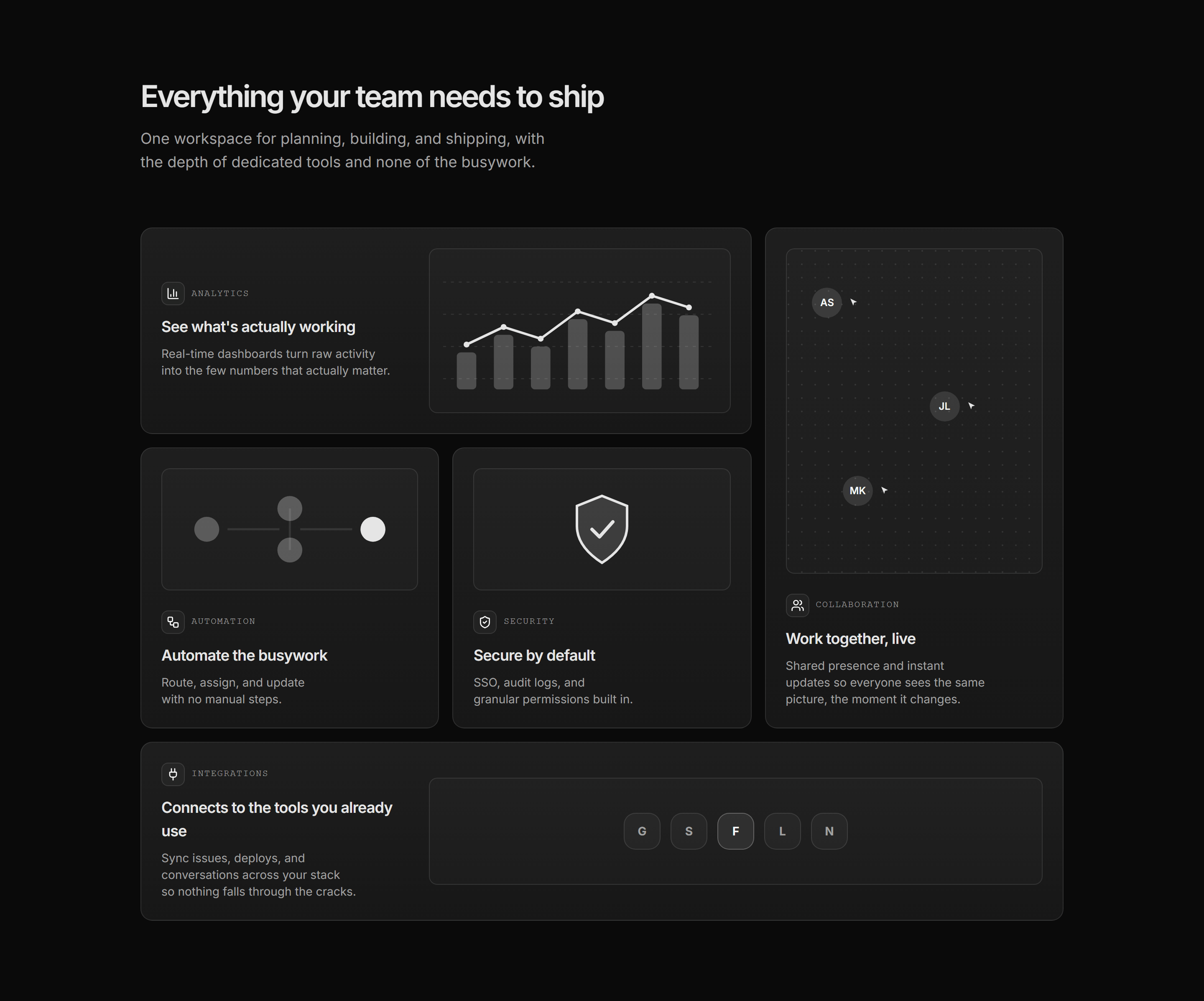 Features block