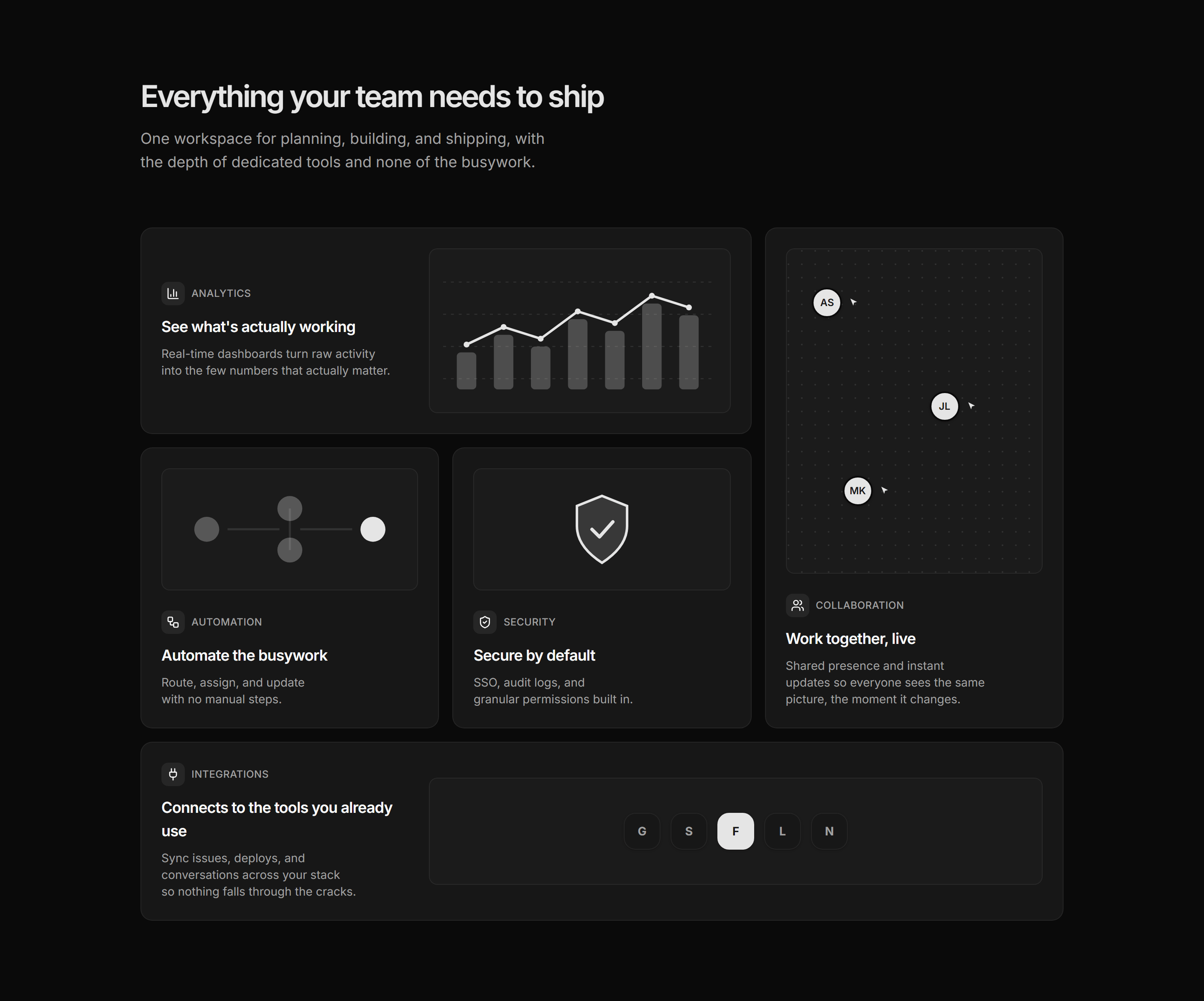 Features block