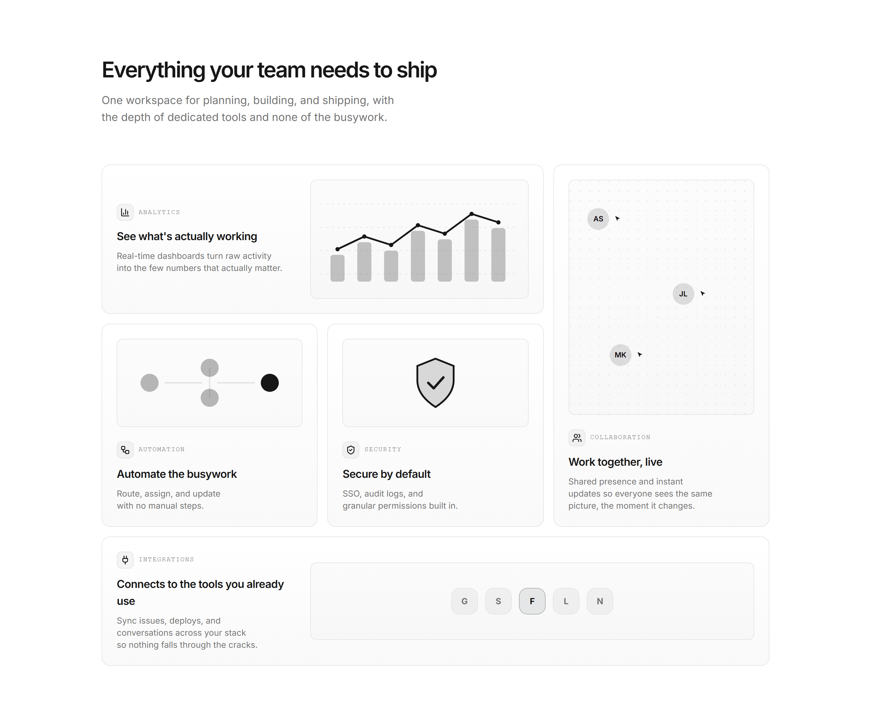 Features block