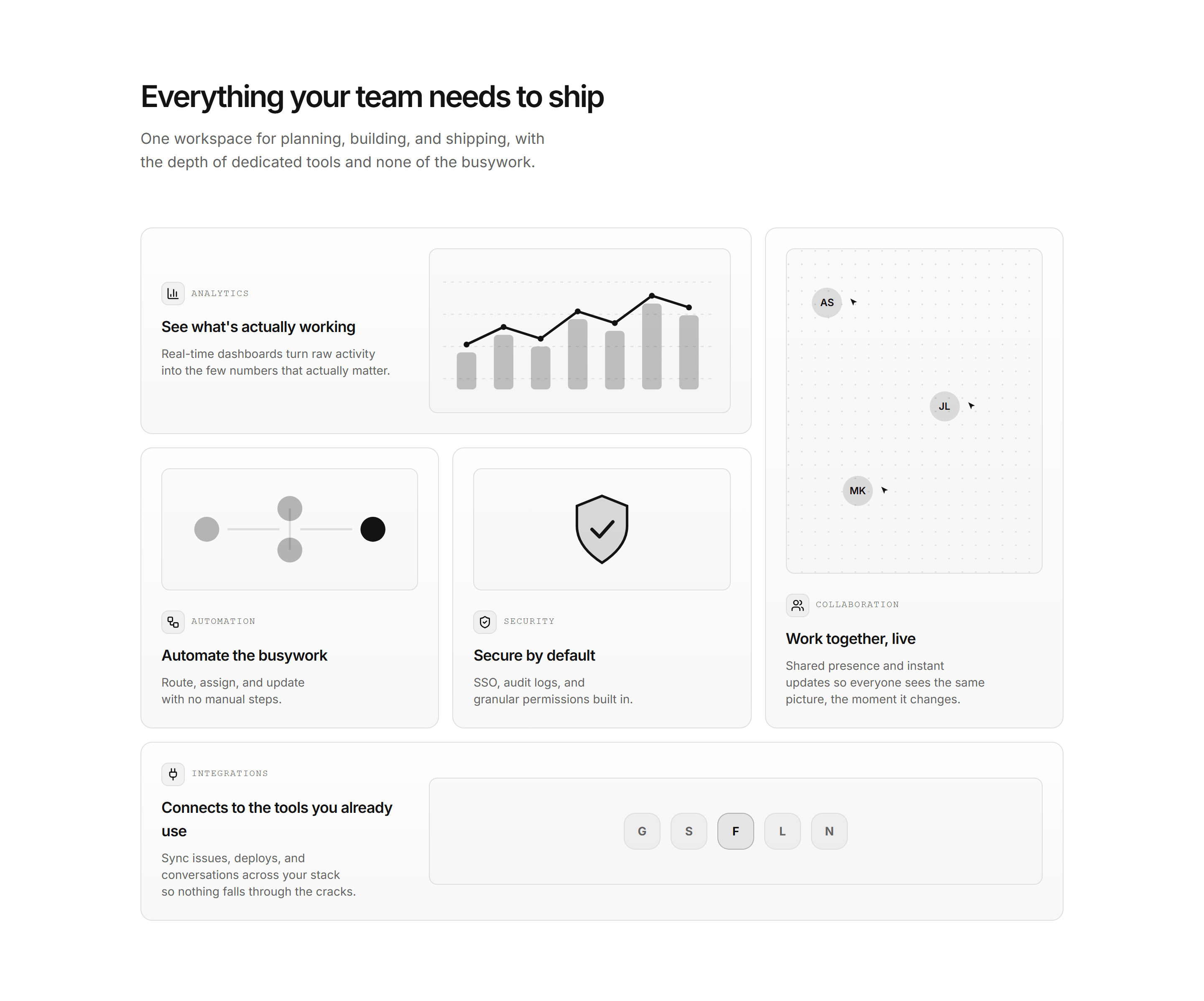 Features block