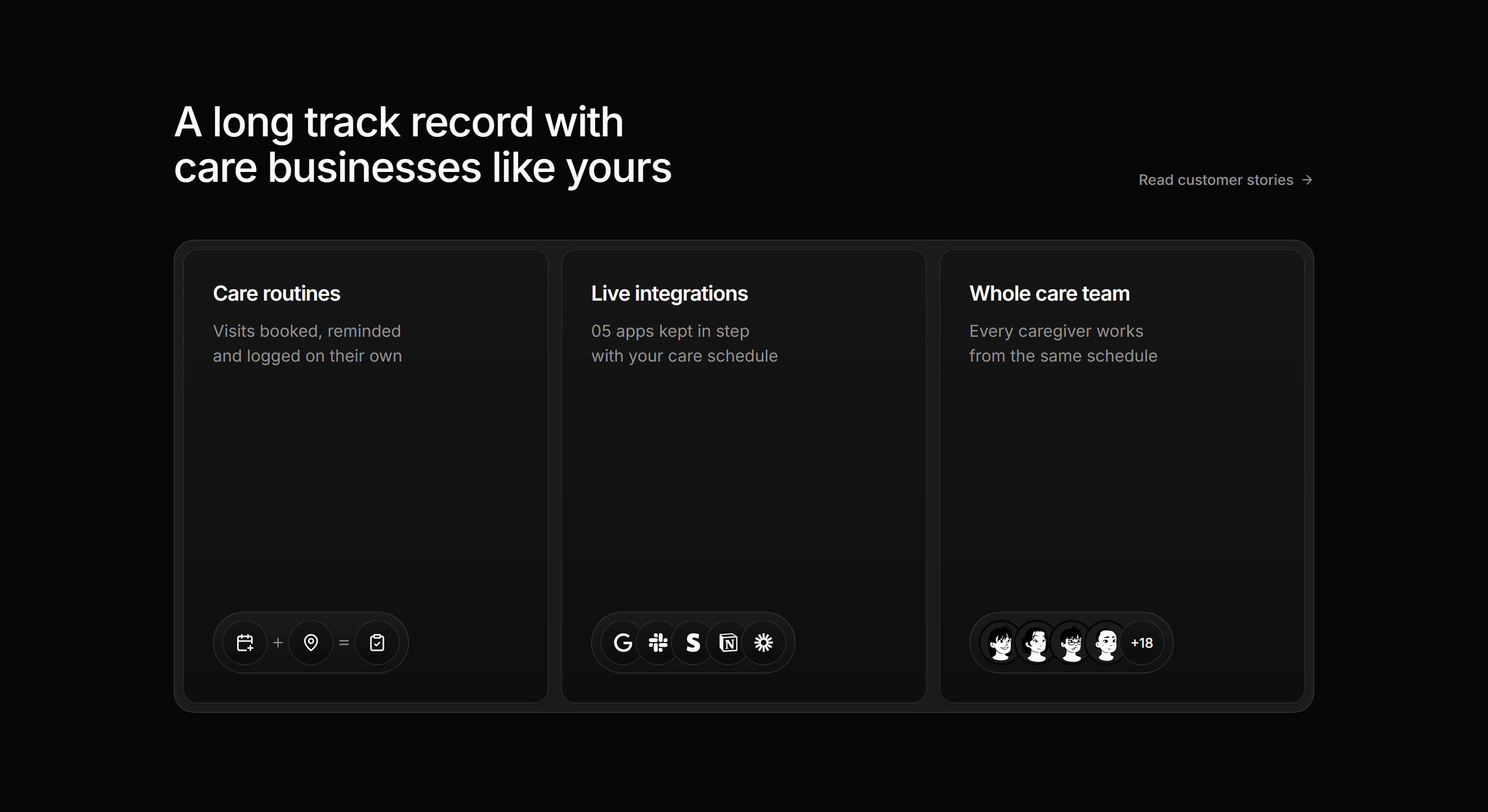 Modern SaaS Feature: Capsule Card Trio