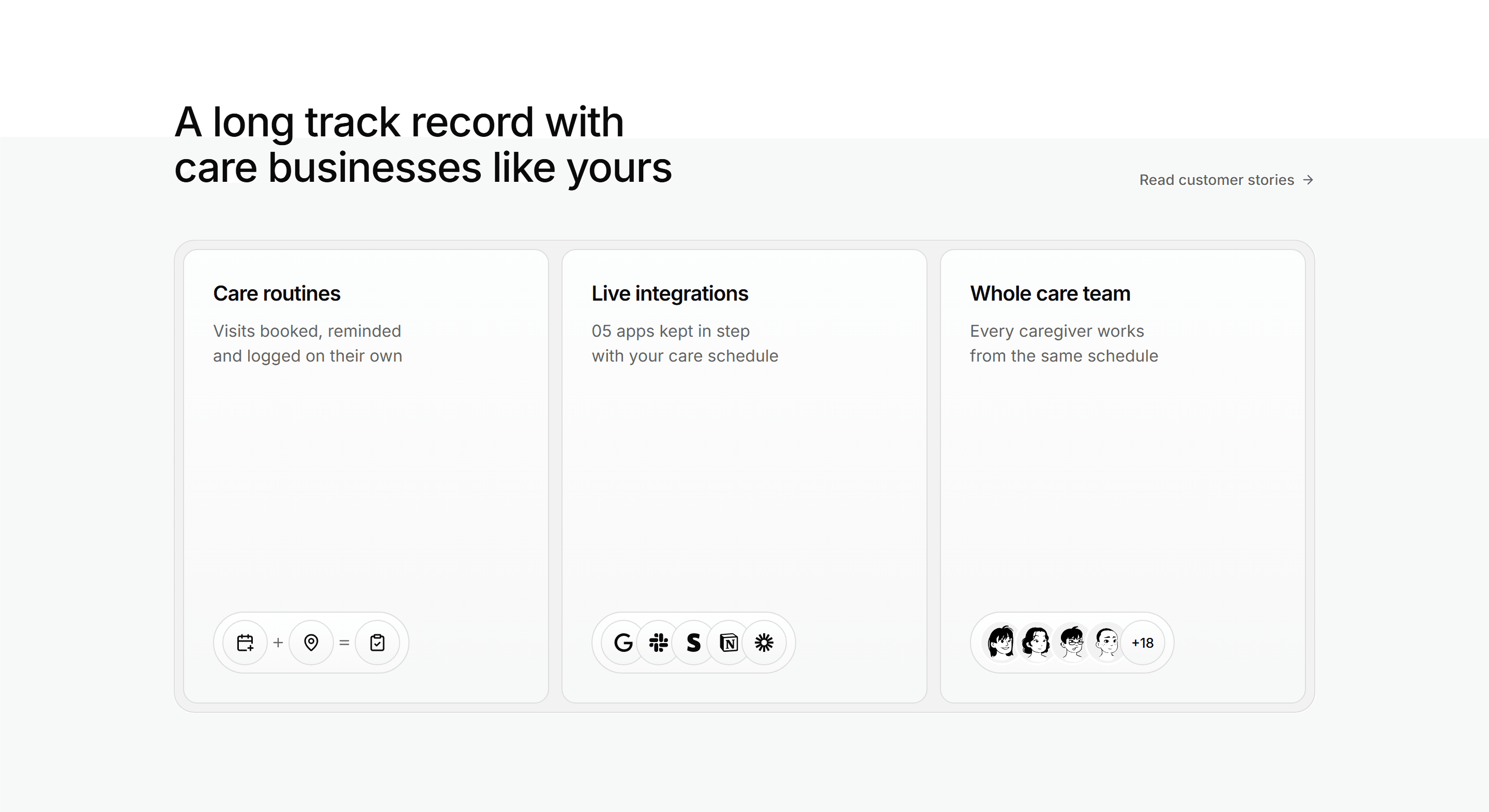 Modern SaaS Feature: Capsule Card Trio
