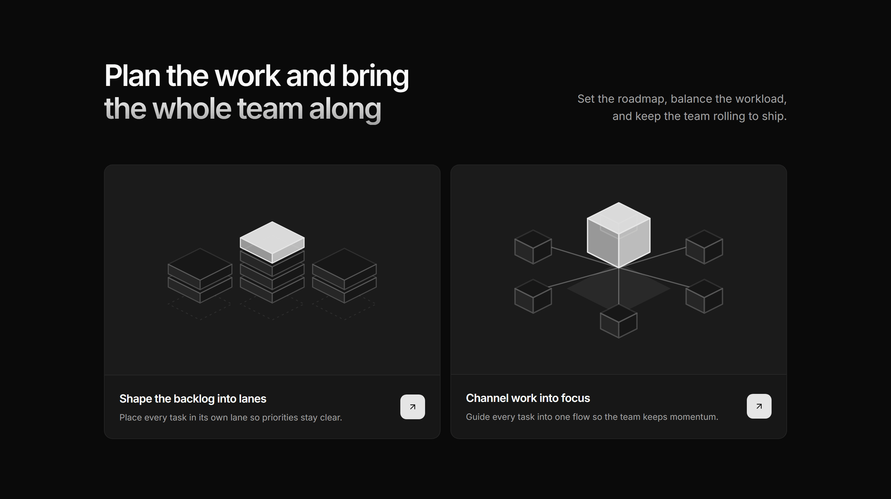 Modern SaaS Feature: Illustrated Cards