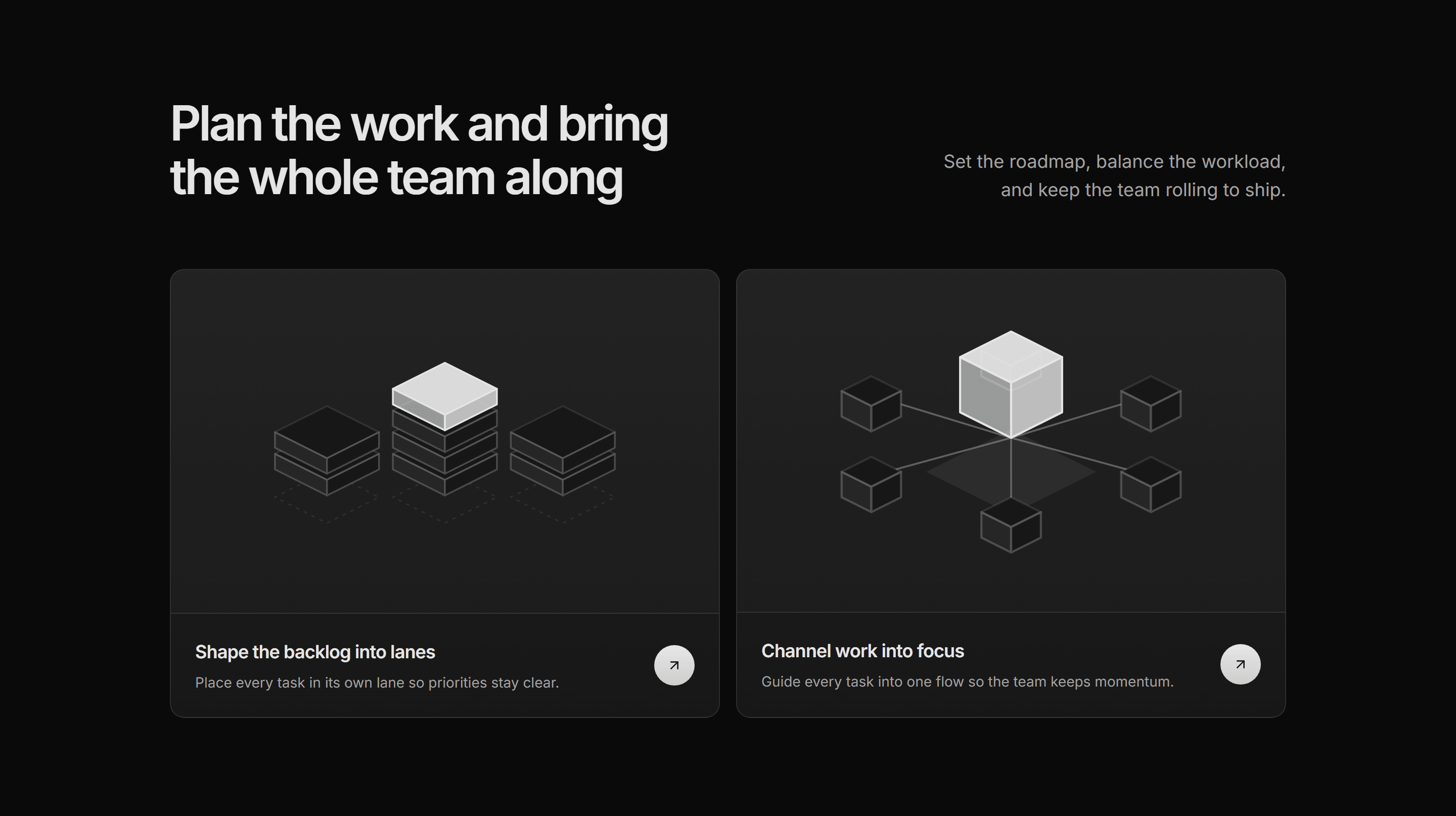 Modern SaaS Feature: Illustrated Cards