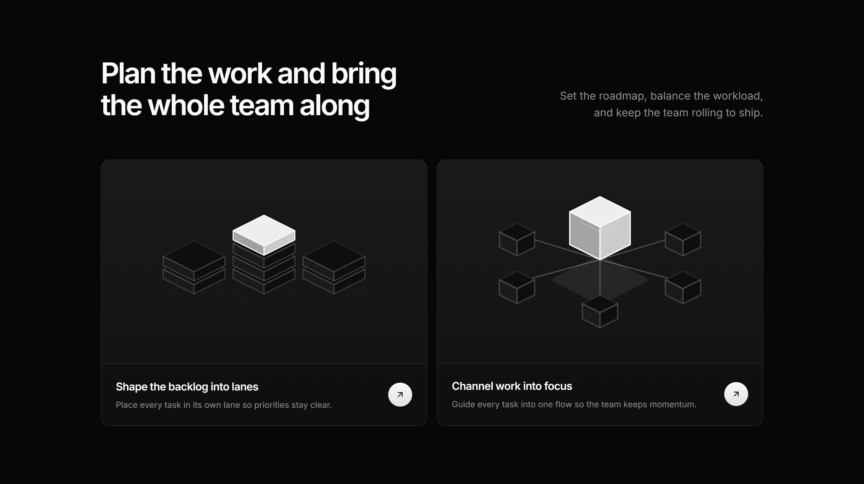 Modern SaaS Feature: Illustrated Cards