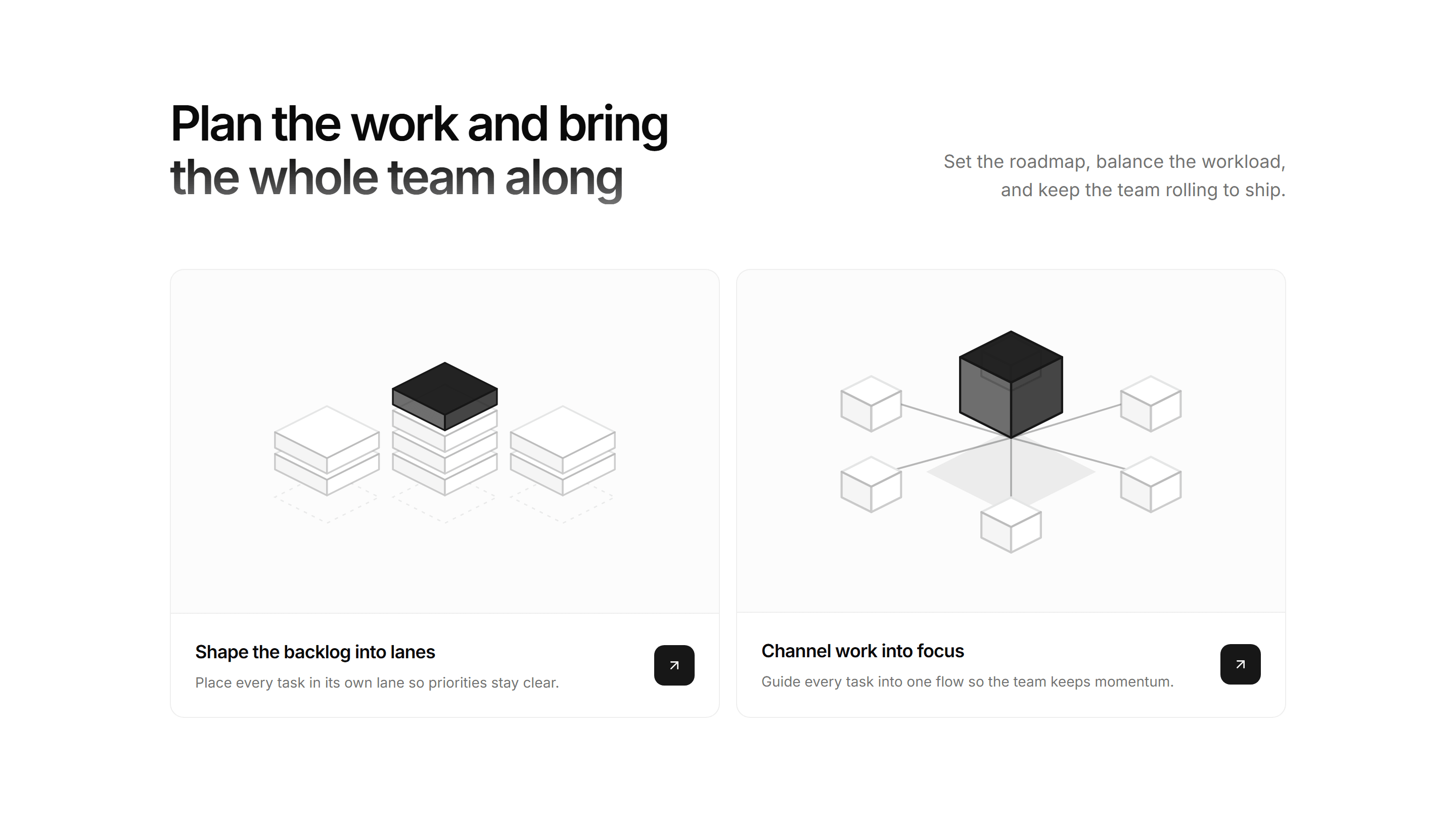 Modern SaaS Feature: Illustrated Cards