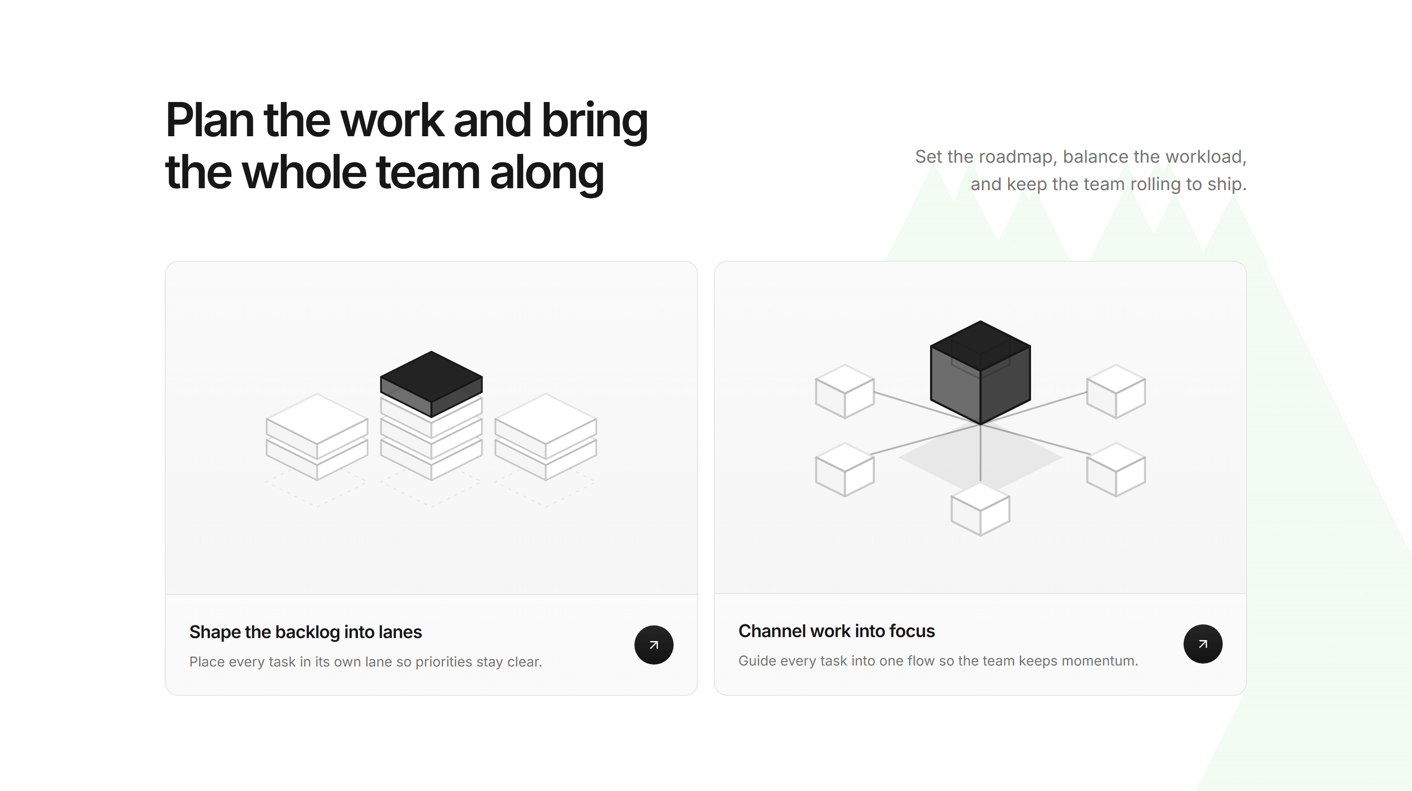 Modern SaaS Feature: Illustrated Cards