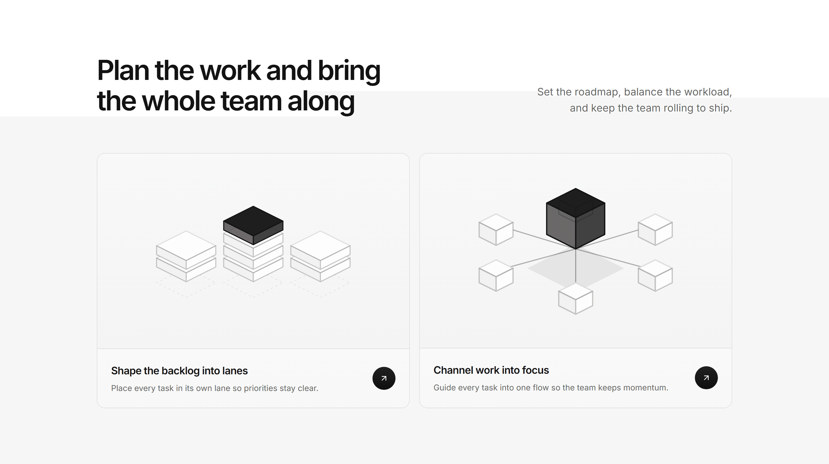 Modern SaaS Feature: Illustrated Cards