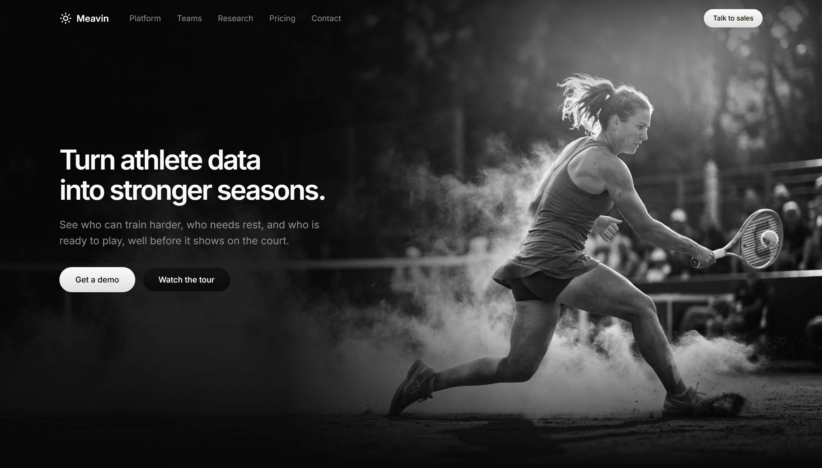 Modern SaaS Hero: Full Bleed Photo