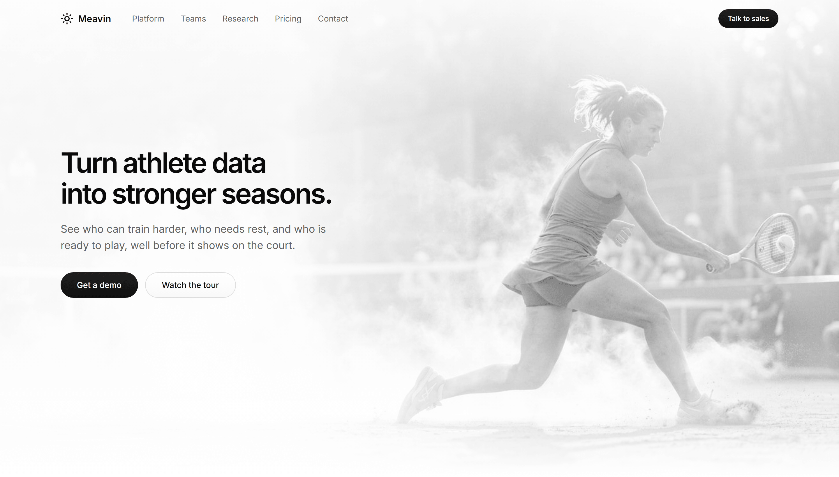 Modern SaaS Hero: Full Bleed Photo