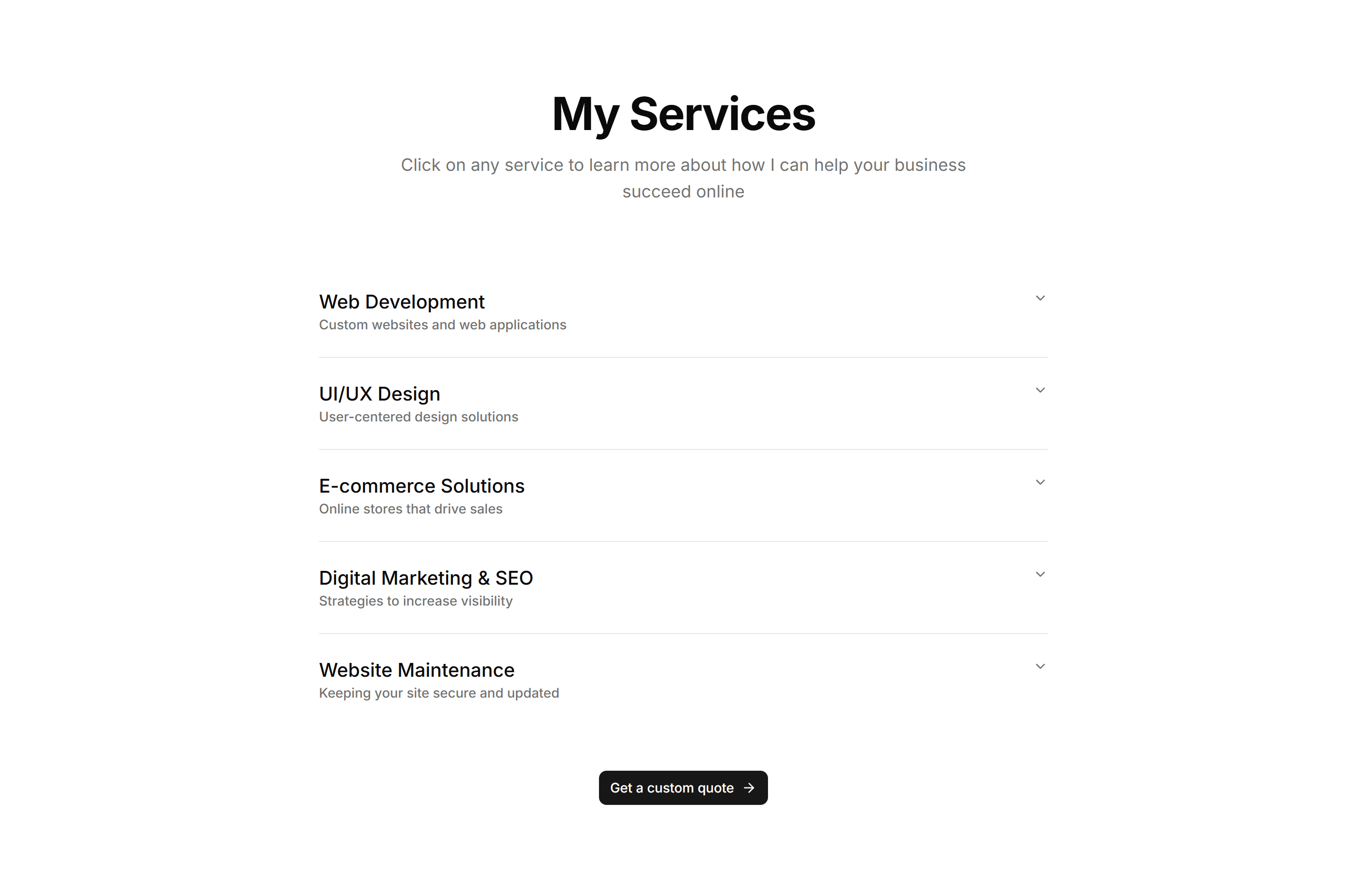 Portfolio Core Services Overview: Accordion Services