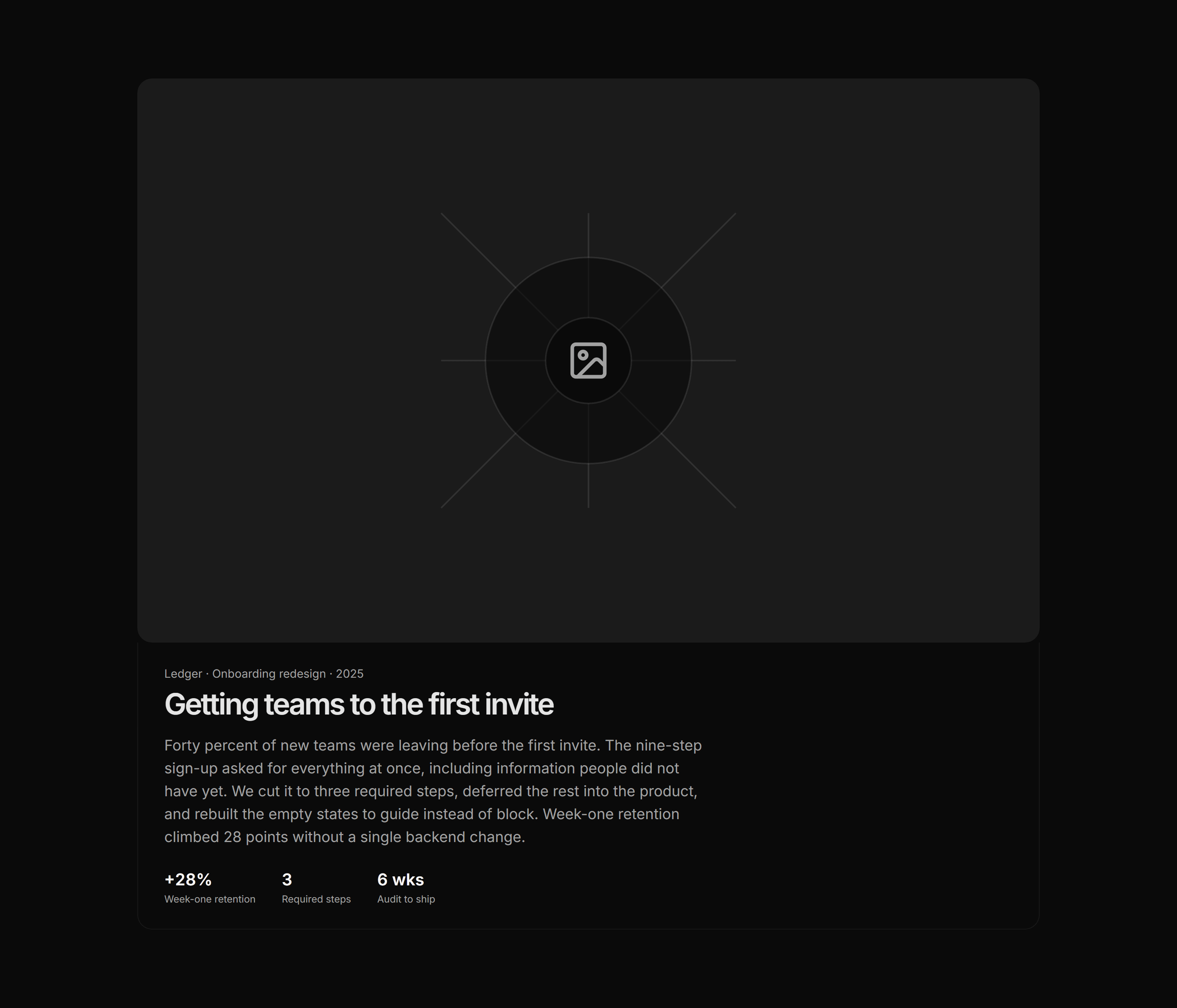 Portfolio Case Study: Full Bleed Case