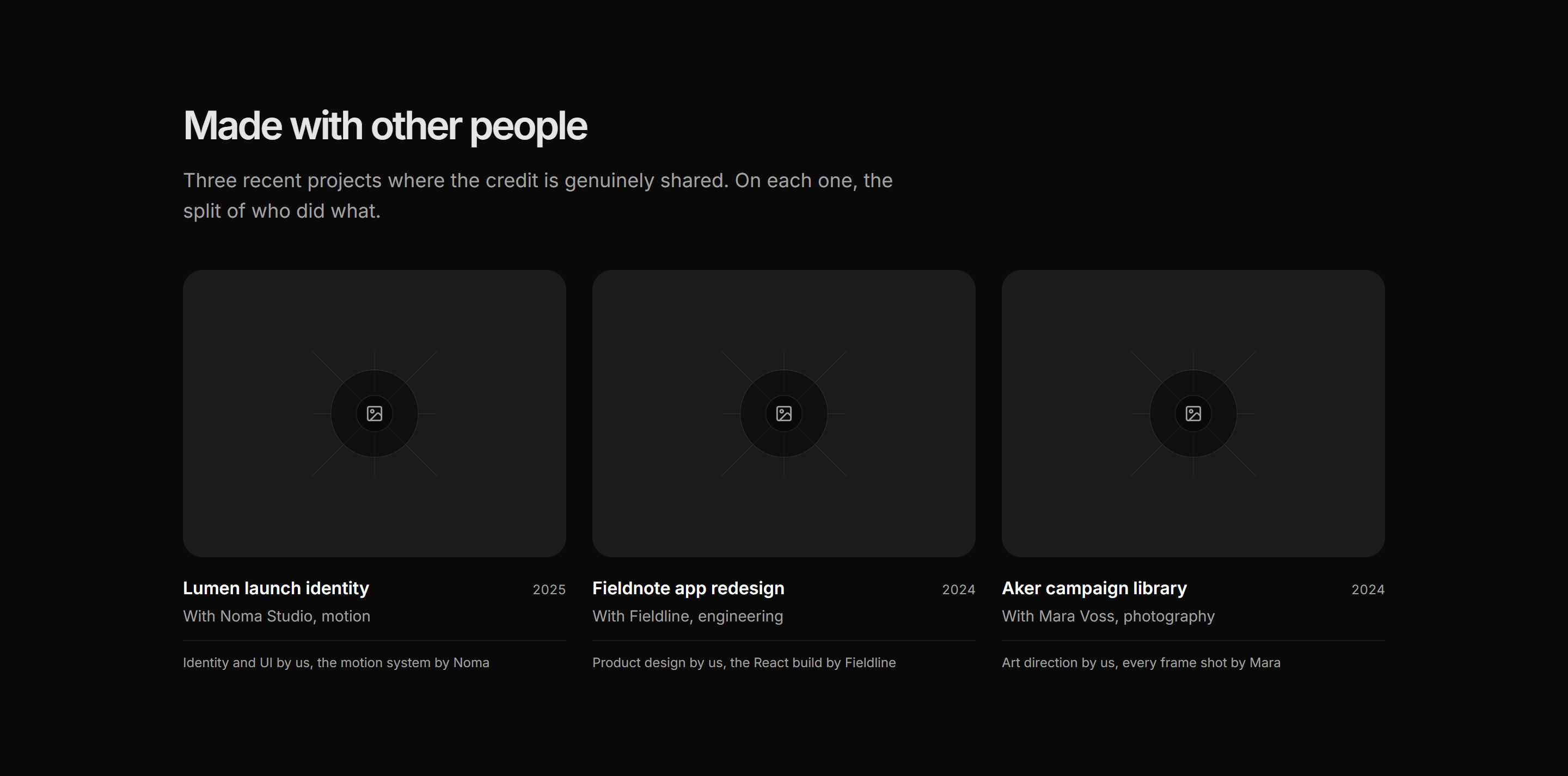 Portfolio Collaboration: Collab Gallery