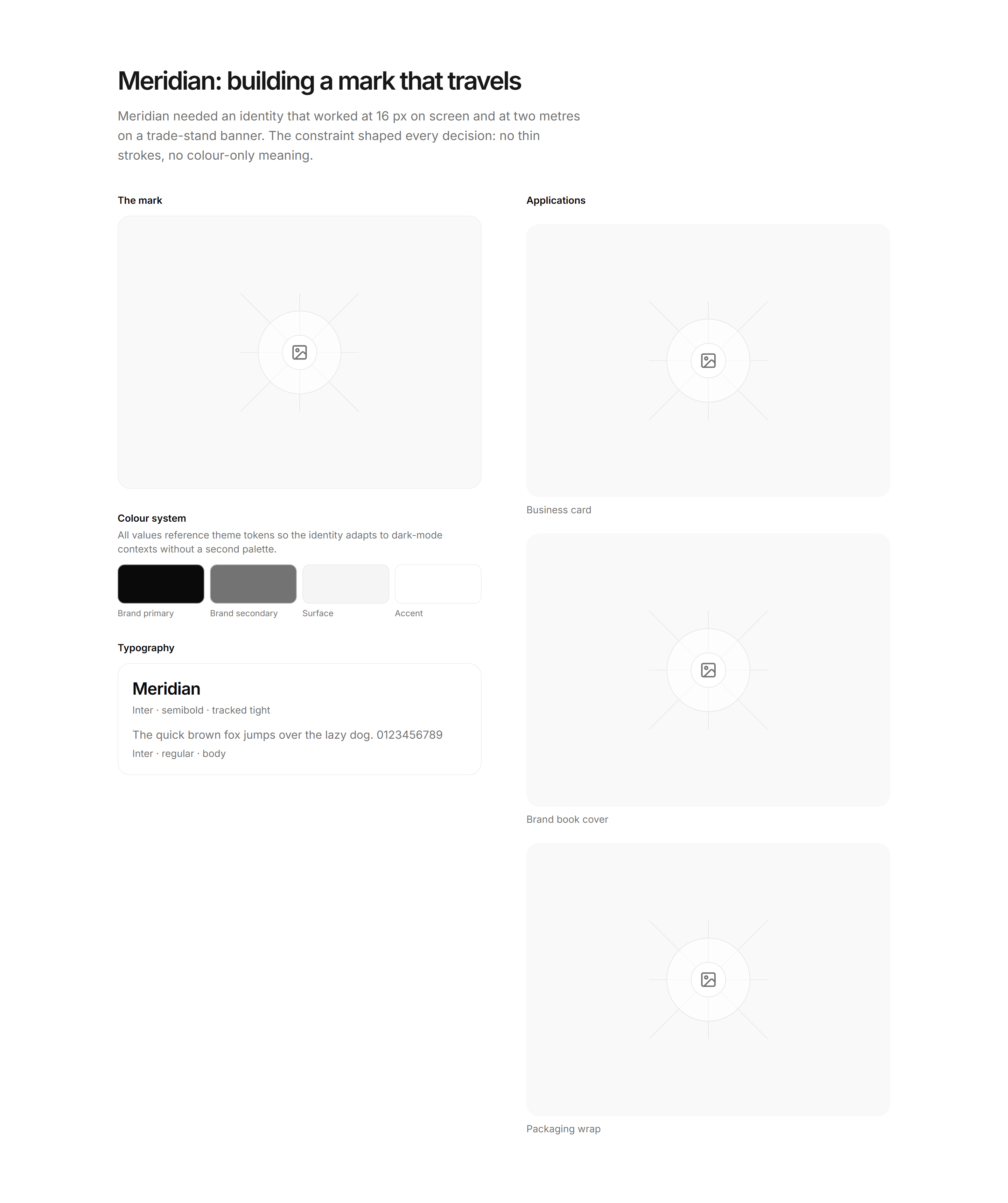 Portfolio Design Portfolio: Brand Showcase