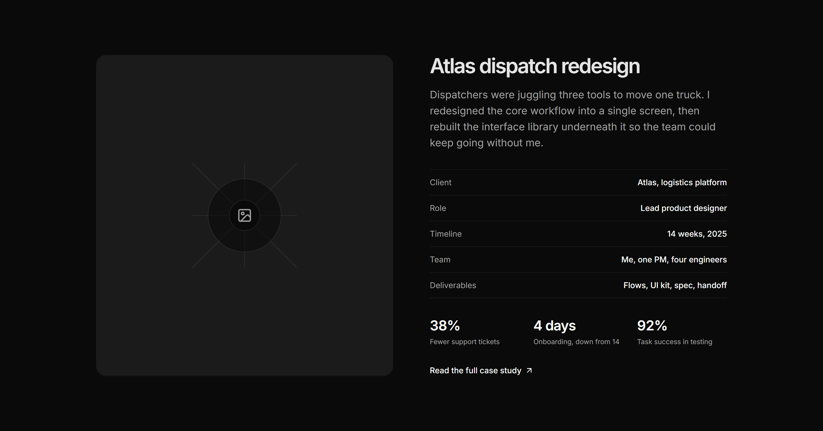 Portfolio Design Portfolio: Featured Project
