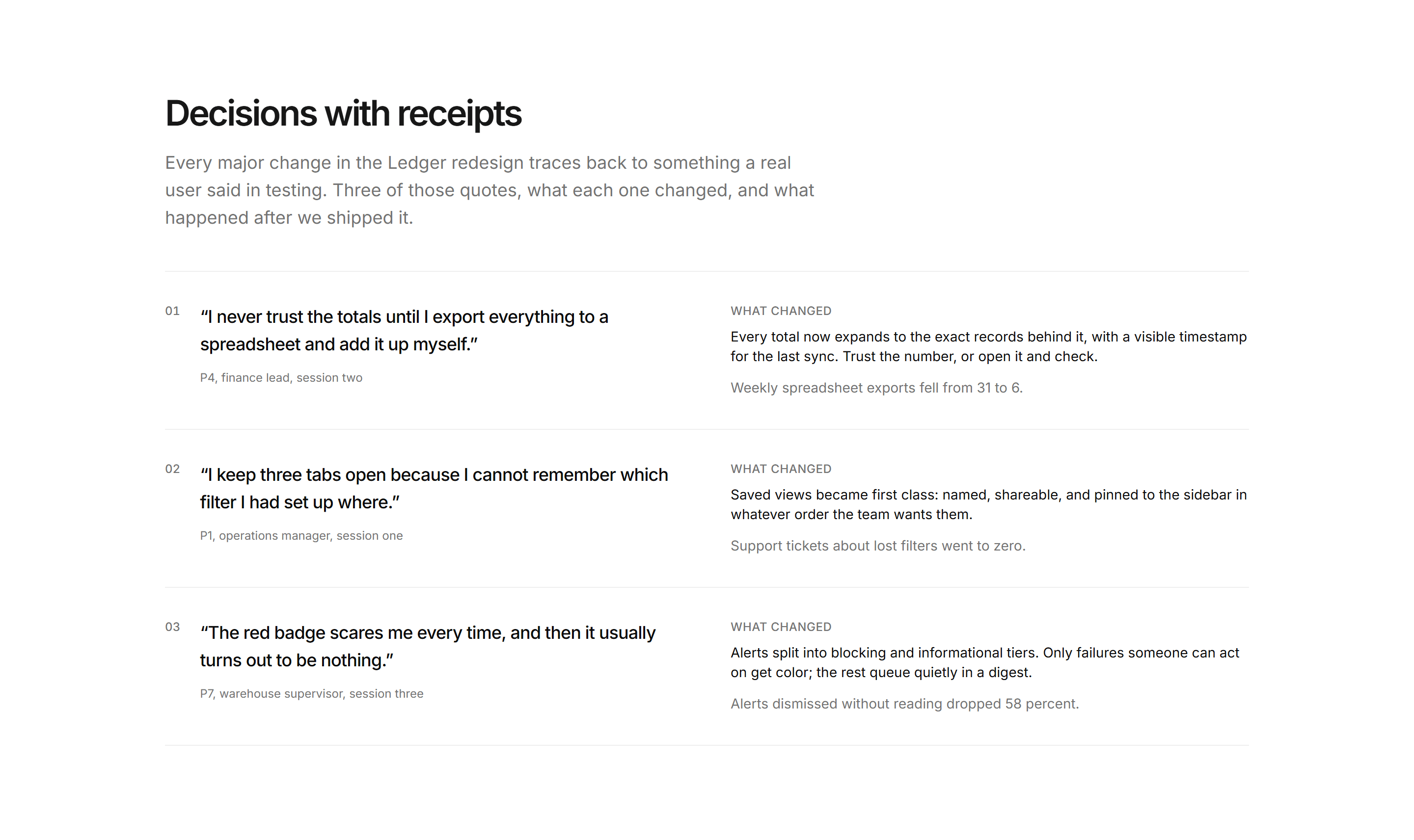 Portfolio Design Portfolio: Research Decisions