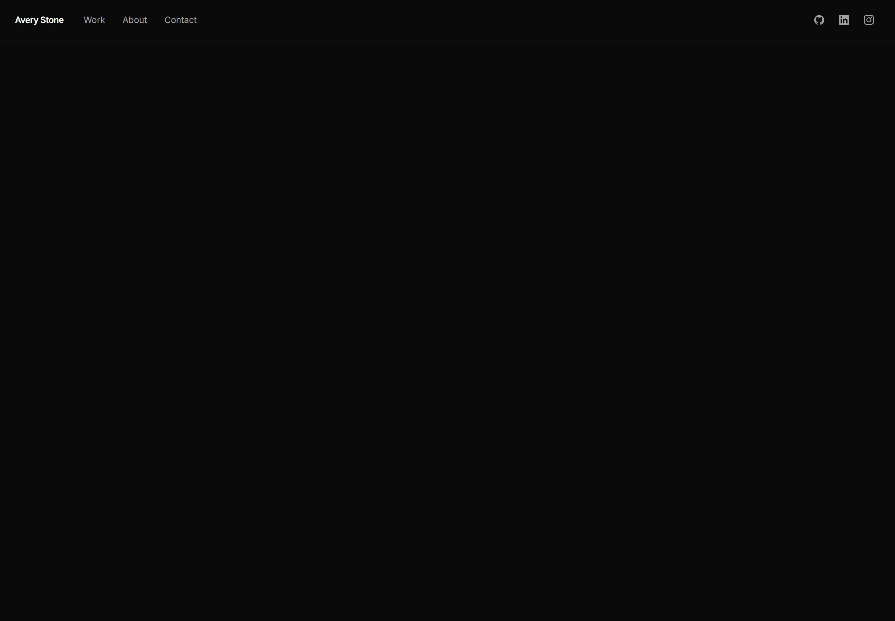 Portfolio Navbar: Nav With Socials