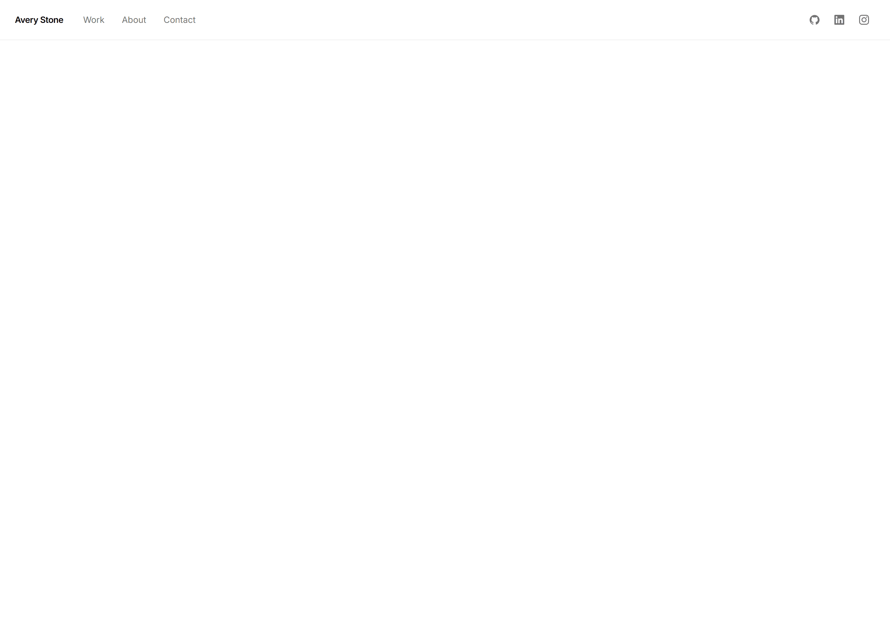 Portfolio Navbar: Nav With Socials