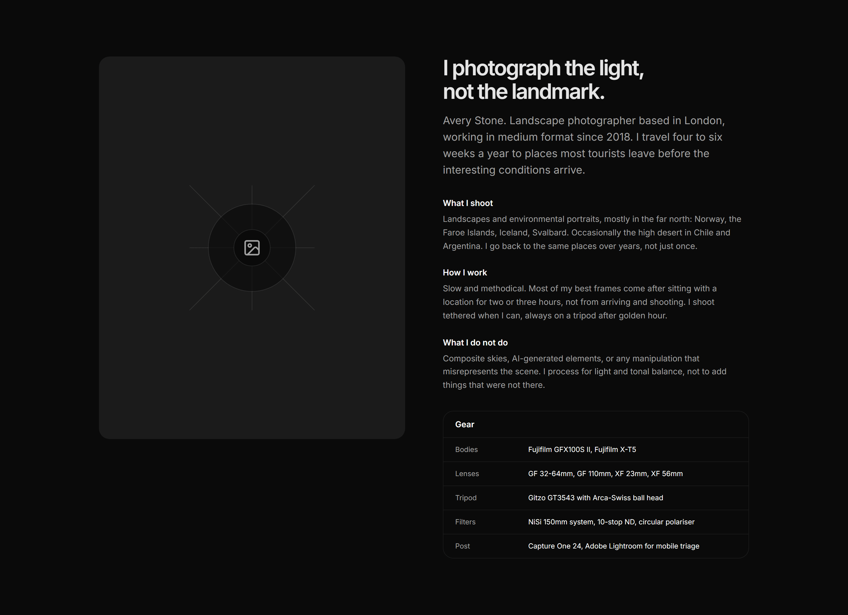 Portfolio Photography: Photo About