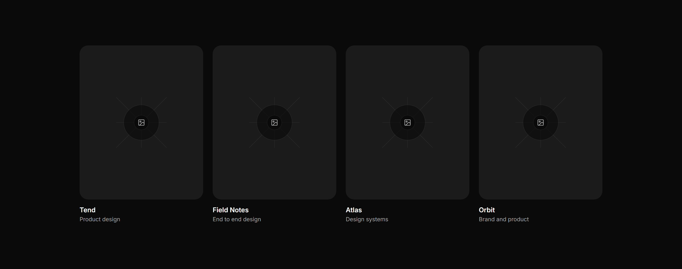 Portfolio Project Card: Minimal Project Card