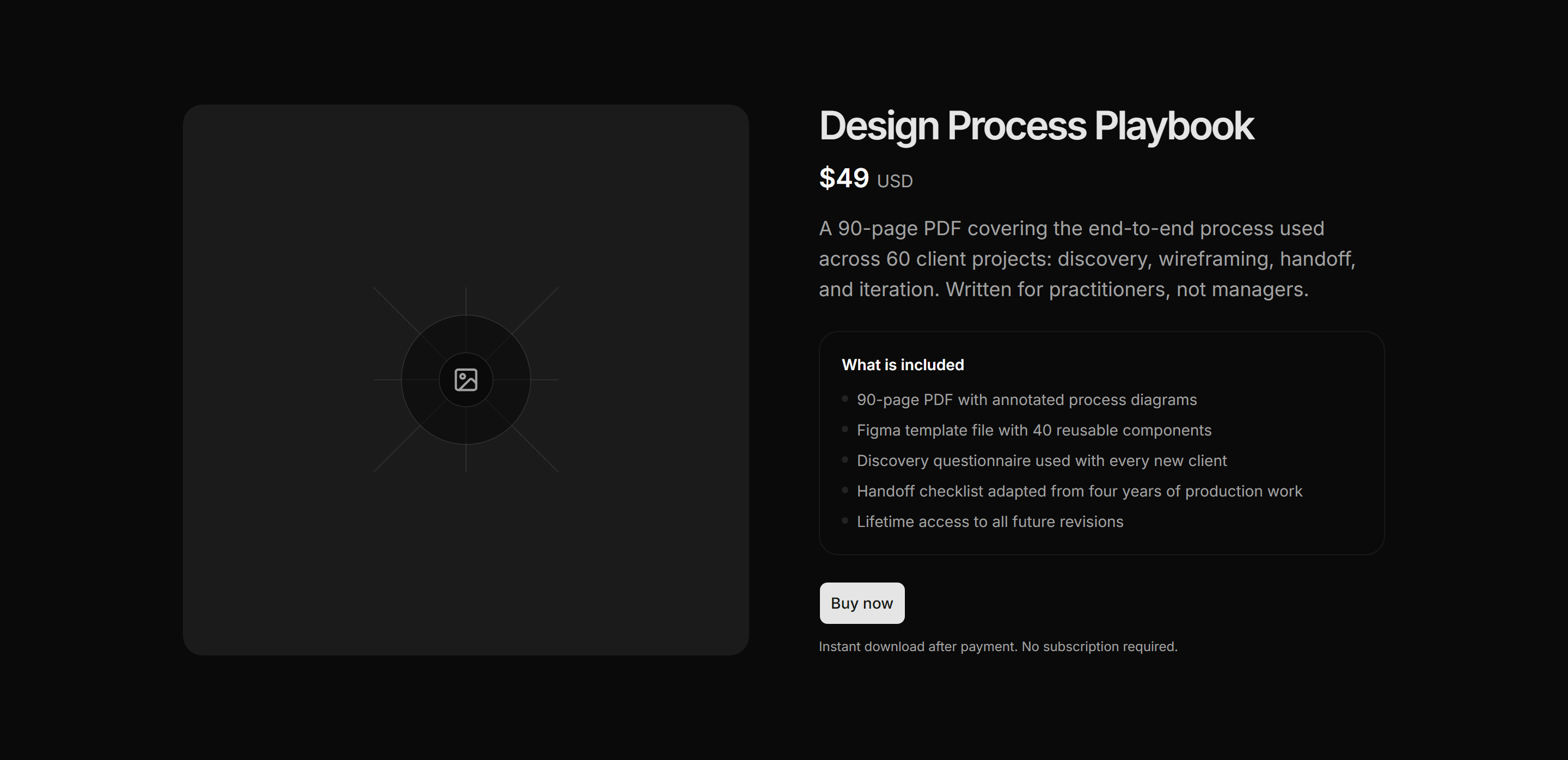 Portfolio Shop and Product: Featured Product