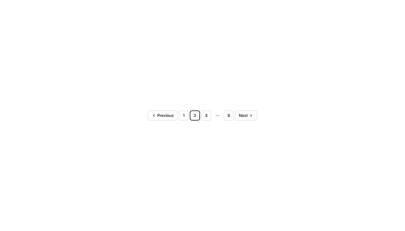 Bordered Pagination