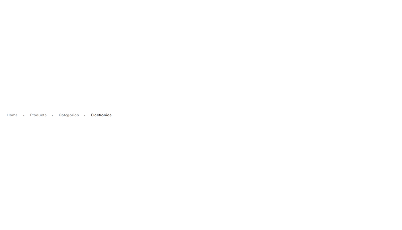 Dot Breadcrumb