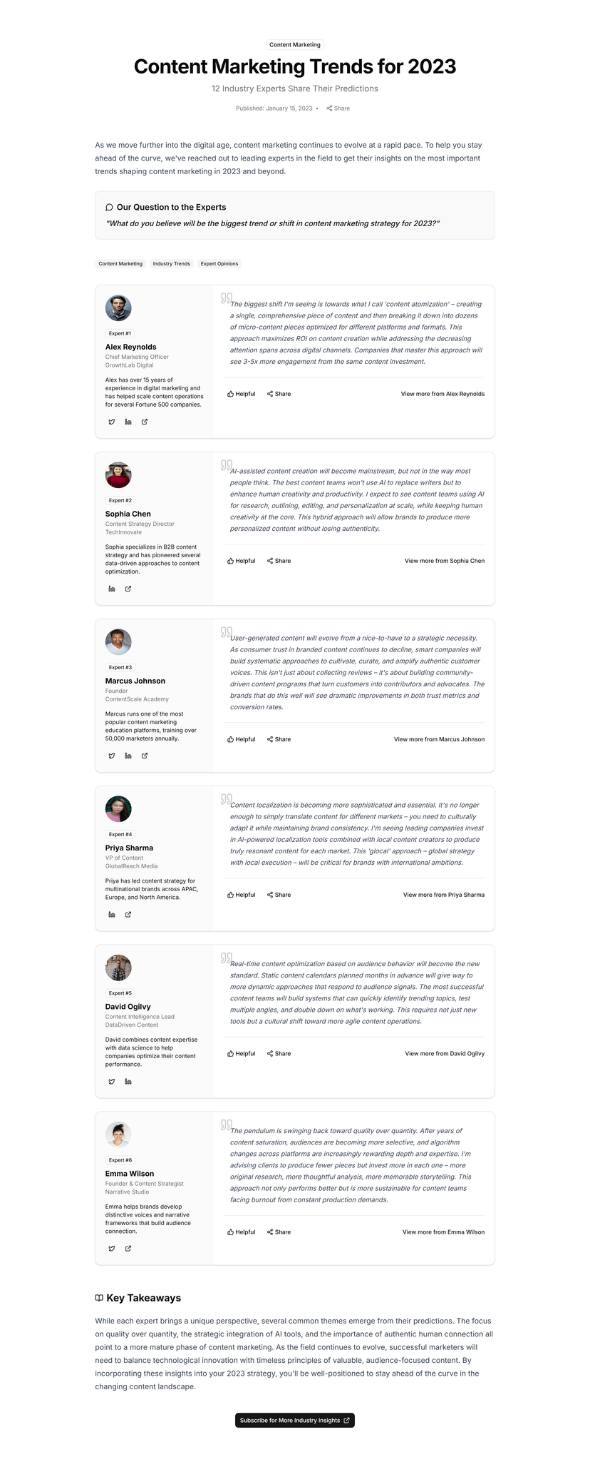 Expert Roundup