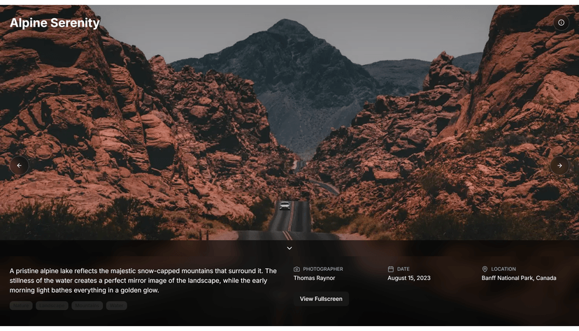 Immersive Gallery
