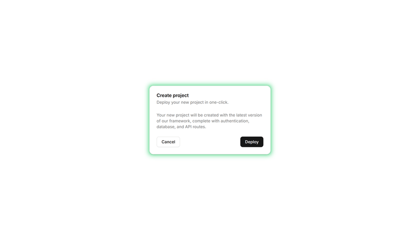 Neon Border Card
