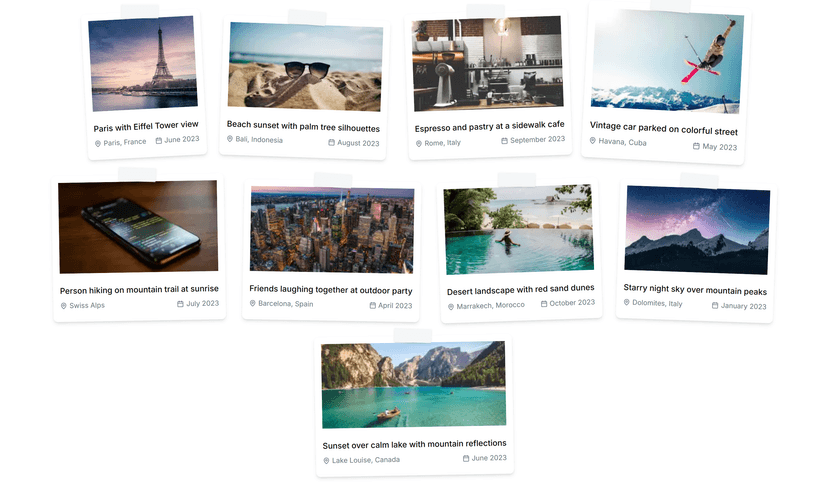 Polaroid Gallery
