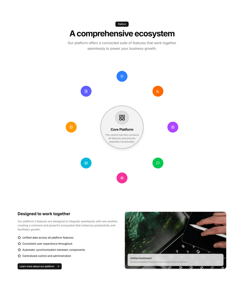 Radial Icon Layout
