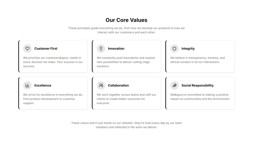 Values