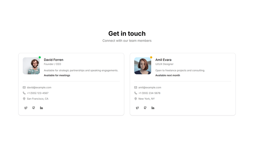 With Contact