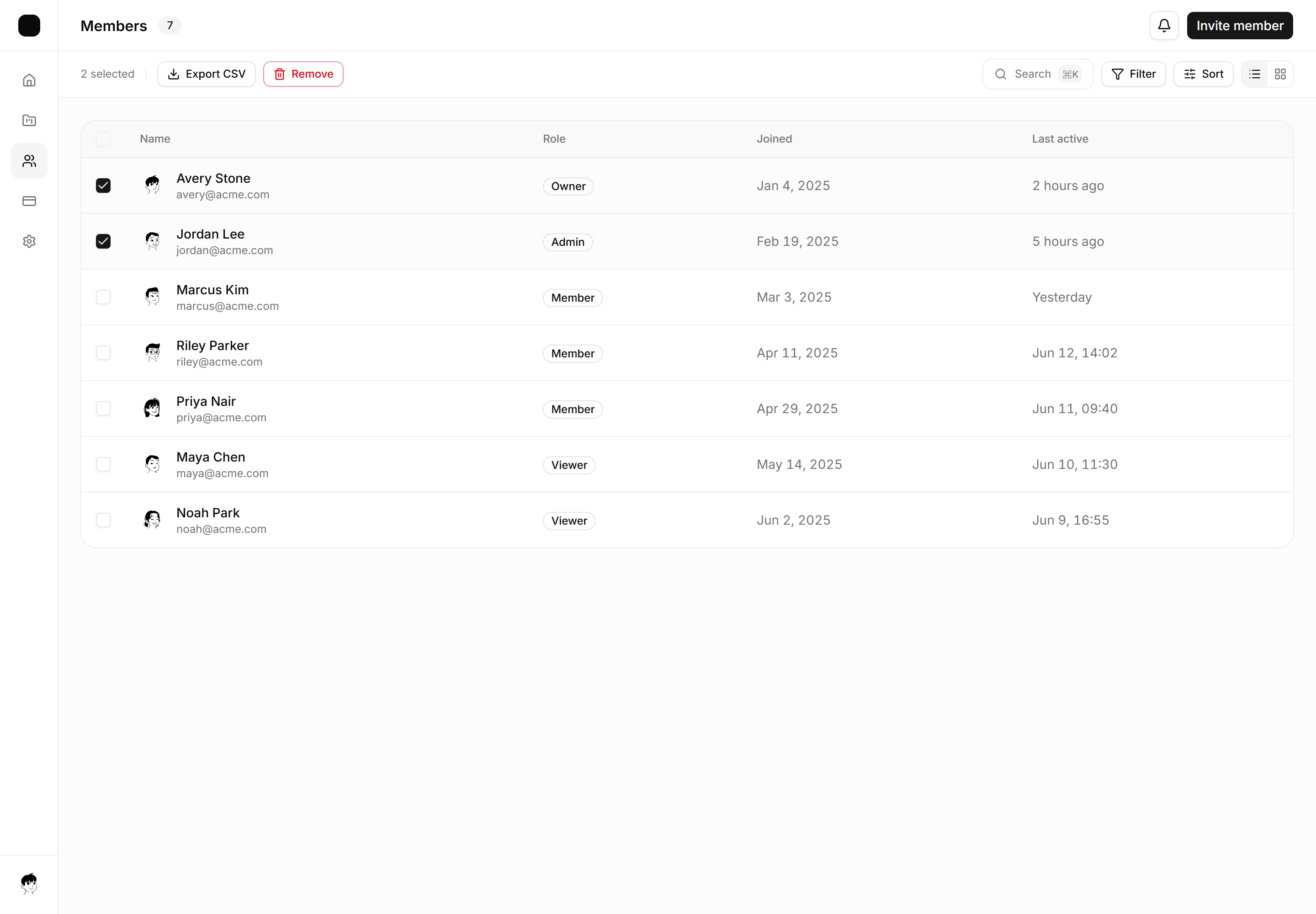 Application App Shell: Sticky Toolbar Shell | Shadcn UI Blocks