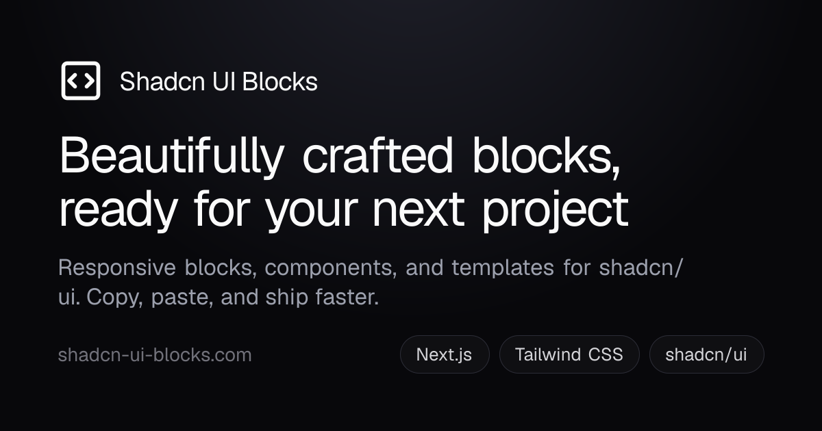 @shadcn-ui-blocks preview